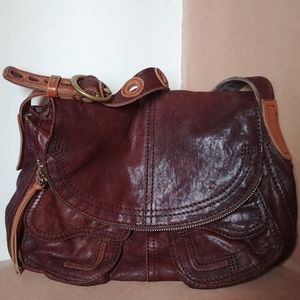Lucky Brand Single Strap Leather Bag
